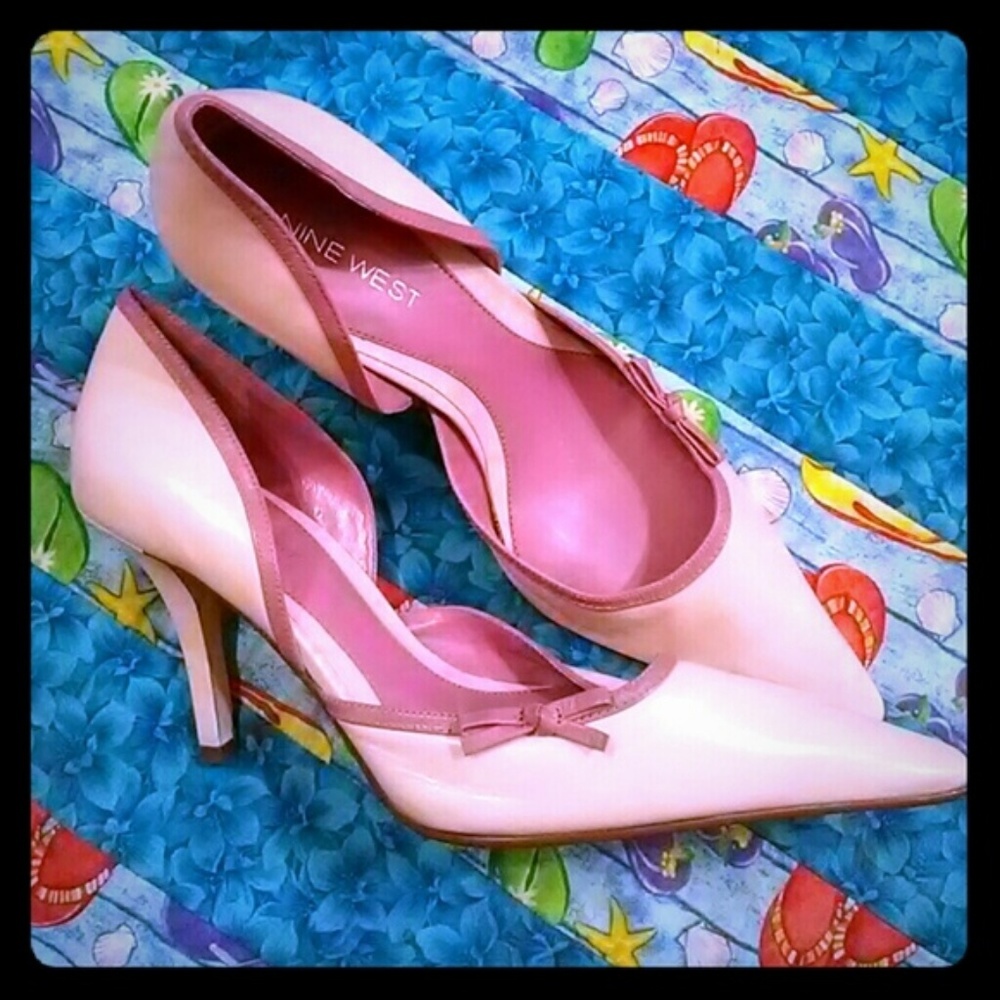 NEW Nine West Bow 4" Heels. - Picture 2 of 4